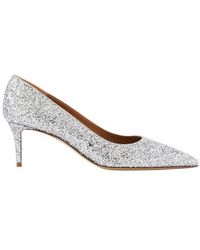 mansur gavriel glitter slingback