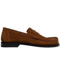 Loewe - Campo Loafers - Lyst