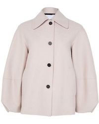 Harris Wharf London - Puff-Sleeved Jacket - Lyst