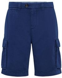 Brunello Cucinelli - Bermuda Shorts With Cargo Pockets - Lyst