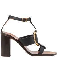 Chloé Rony Sandals - Black