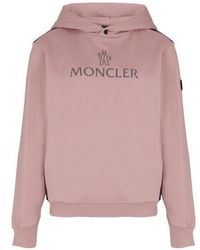 Moncler Basic Hoodie With Embroidered Logo –