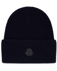 Moncler - Beanie With Logo - Lyst