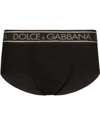 Dolce & Gabbana - Slip Brando aus Stretchjersey - Lyst