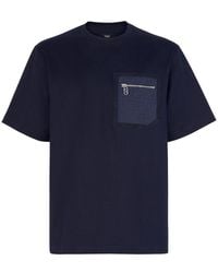 Fendi - Skater-Style T-Shirt - Lyst
