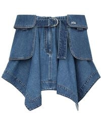 Loewe - Cargorock Aus Denim - Lyst