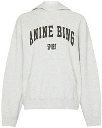 Anine Bing - Harvey Hooded Sweatshirt - Lyst