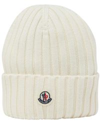 Moncler - Beanie With Logo - Lyst
