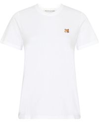 Maison Kitsuné - Fox Head Patch Regular Tee-shirt - Lyst