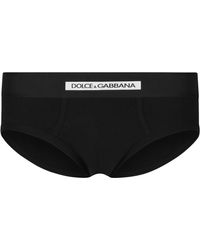 Dolce & Gabbana - Slips mit halbhoher Taille - Lyst