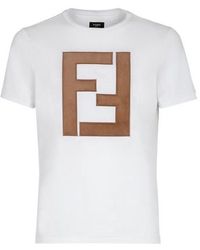 Fendi Short sleeve t-shirts for Men 
