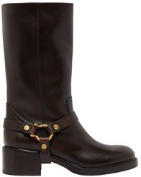 Chloé - Stiefel Mit Schnalle Dakota - Lyst