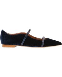 Malone Souliers Maureen Ballerina Flats - Blue
