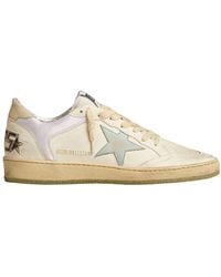 Golden Goose - Ball-star Sneakers With Double Quarters - Lyst