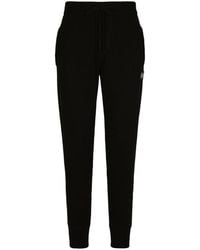 Dolce & Gabbana - Wool And Cashmere Jogging Pants - Lyst
