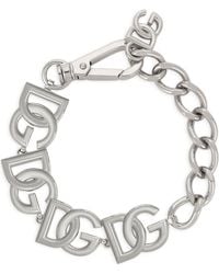 Dolce & Gabbana - Armband mit DG-Logo - Lyst