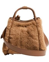 Max Mara - Sac À Main Marine - Lyst