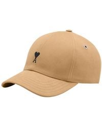 Ami Paris - Ami De Coeur Embroidered Cap - Lyst