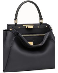 fendi black peekaboo bag