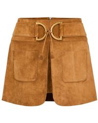 Tom Ford - Mini-Jupe En Daim - Lyst