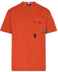 3 MONCLER GRENOBLE - Short-Sleeved T-Shirt - Lyst