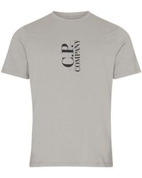 C.P. Company - 30/1 Jersey British Sailor T-shirt With Logo - Lyst