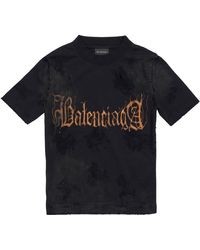 Balenciaga - T-Shirt Heavy Metal Tight Small Fit - Lyst