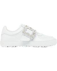 Roger Vivier - Sneakers Very Vivier Strass Lace-up - Lyst