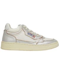 Autry - Open Mid Lg01 Low-top Sneakers - Lyst