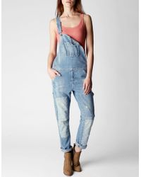 true religion dungarees