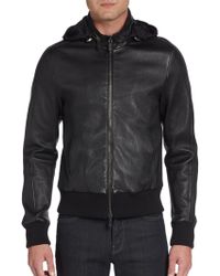Giorgio Armani Leather jackets for Men 