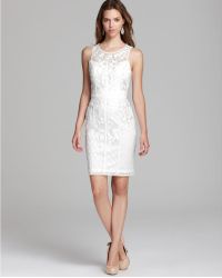 sue wong white dress