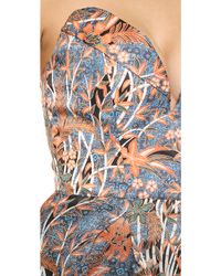Zimmermann Riot Flute Dress - Blue Batik