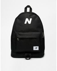 new balance backpack black