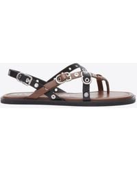 3.1 Phillip Lim - Multi-Strap Rivet Sandal - Lyst