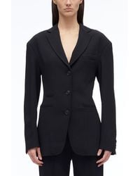 3.1 Phillip Lim - Matte Crepe Cinched Blazer - Lyst