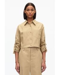 3.1 Phillip Lim - Cropped Convertible Shirt Jacket - Lyst