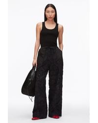 3.1 Phillip Lim - Embroidered Straight Leg Pull On Pants - Lyst