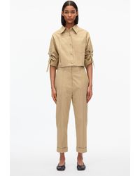 3.1 Phillip Lim - Cropped Carrot Trousers - Lyst