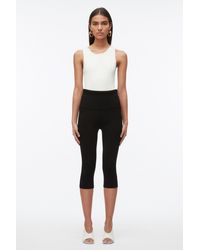 3.1 Phillip Lim - Blooming Lotus Compact Rib Capris - Lyst