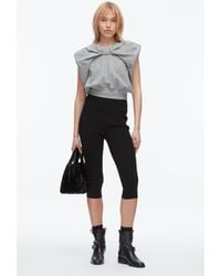 3.1 Phillip Lim - Draped Bow French Terry Top - Lyst