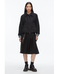 3.1 Phillip Lim - Cropped Flounce Barn Jacket - Lyst