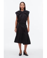 3.1 Phillip Lim - Draped Bow French Terry Top - Lyst