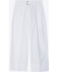 3.1 Phillip Lim - Double Pleat Wide Cropped Pant - Lyst