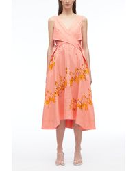 3.1 Phillip Lim - Wrap Front Squiggle Lace Dress - Lyst