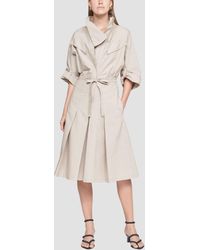 3.1 Phillip Lim Synthetic Off-white Utility Jumpsuit in Black Womens Jumpsuits and rompers 3.1 Phillip Lim Jumpsuits and rompers 