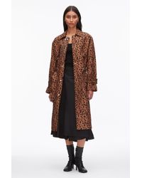 3.1 Phillip Lim - Print Trench Coat - Lyst
