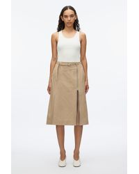 3.1 Phillip Lim - Utility Skirt With Zip Chiffon Godet - Lyst