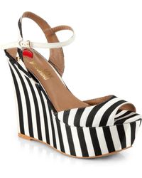 love moschino platform sandals