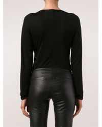 Givenchy Lace-up Body - Black